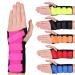 Solace Bracing Cool-Flow Wrist Support (6 Colours) - British Made & NHS Supplied Wrist Brace w/Metal Splint - #1 for Carpal Tunnel Arthritis Tendonitis RSI Fractures & More - Pink - L - Left Large - Left Hand Pink