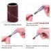 Melodysusia 300Stk Grinding Sleeve Nail Cutter Attachment - 180 Grit Cap & Mandrel for Manicure Pedicure Nail Art & Care (Red) - Buy Online on GoSupps.com