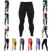 Roar MMA Compression Pants Gym Workout Exercise Spats Simple Black Small