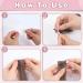 Vlasy Hair Extension Tapes Tabs - 60PCS Double Sided Wig Tape for Human Hair Extensions - Buy Online on GoSupps.com