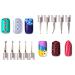 Beaute Galleria 5 Piece 2-Way Dotting Pens Nail Art Design Set - Manicure Tools for Marbleizing, Swirling, and Mandala Art - Buy Online on GoSupps.com
