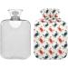 NAANLE Ocean Crabs 2L Transparent Hot Water Bottle | Large Bed & Foot Warmer for Pain Relief & Cold Therapy - Buy Online on GoSupps.com