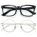 Cyxus Blue Light Filter Glasses Without Prescription Men Women Fashion Computer Safety Glasses Screen Glasses Gaming Glasses 402B049