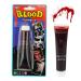 G n rique Vampire Blood - Realistic Fake Blood Makeup | Washable Blood Gel for Face and Body Realistic Vampire Blood for Dress-Up Halloween Play Blood Paintable Theatrical Blood for Costume