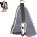 Demeras Adjustable Neck Traction Belt - Skin-Friendly Washable Gray Canvas Girdle for Cervical Traction Chair | International Shipping Available - Buy Online on GoSupps.com