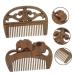 Beaupretty Green Sandalwood Combs for Men - Wooden Hairdressing Tools | 2-Pack - Buy Online on GoSupps.com