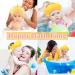 Baby Shower Cap Bathing Cap Kids Ear Protective Caps Soft Silicone Adjustable Waterproof Crown Shape Bath Visor Hat Safe Shampoo Shower Bathing Protection Bath Cap Washing Hair for Prevent Water and Foam into Eyes Ears Face for Toddler Baby Kids Children  - Buy Online on GoSupps.com