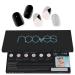 NOOVES NOOVES Intimate Evening Premium Semi-Cured Nail Gel Sheets + 1 Nail File & 1 Stick Vegan Orange