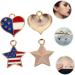 TEHAUX 40 Pcs Oil Drop Pendant Handmade Earrings Heart Charms for Bracelets Diy Us Alloy Charms Bead Simple - Buy Online on GoSupps.com