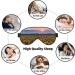 Buy SSIMOO Sunflower Sun Print Double-Sided Eye Mask | Soft Light Blocking for Better Sleep Quality - Buy Online on GoSupps.com