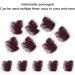 Prasacco Bun Nets 20 Pcs Individual Package Invisible Hair Nets 20 Inch Reusable Nylon Hair Nets for Buns Invisible Elastic Edge Mesh for Ballet Bun Sleeping Women Wig Brown Brown 1 count (Pack of 20) - Buy Online on GoSupps.com