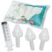 Nasal rinse by Marco Maltoni (1 x 60 ml + 3 x large nose oil) for nose rinsing with physiological solution rinowash 1 siringa da 60 ml + 3 olive nasali Large