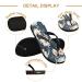 Mnsruu Daisy Flip Flops - Luxury Home Hotel & Spa Slippers for Men & Women - XS Travel Comfort - Buy Online on GoSupps.com
