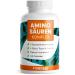 Amino acids complex high -dose - 240 tablets - 6 000 mg amino acids per day - 9 essential amino acids + 3 co -factors: Taurin Carnitin & Glycin - Laboratory test with certificate - 100% vegan 1x 240 tablets