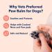 Vets Preferred Paw Balm for Dogs - 2 oz | Soothes, Heals & Moisturizes Dry Noses and Paws | Ideal for Extreme Weather - Buy Online on GoSupps.com