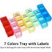ALTcompluser Pill Box Organisers Transparent 7 Day 3 Time a Day Pill Storage Case Portable Weekly Pill Dispenser with 21 Compartments for Medication and Supplements - Buy Online on GoSupps.com