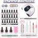 BLACICO Gel Nail Polish Kit with 168W UV Light Dryer | 21 Colors Nude Purple Black Set, Nail Lamp, Base Top Coat, Manicure Tools | Nail Art Decorations | Women's Gift - Buy Online on GoSupps.com