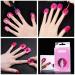 PPX 2x Soft Plastic Nail Polish Stencils Reusable & Spill-Preventing | 52 Pack for Perfect Manicures - Buy Online on GoSupps.com