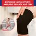 Dr. Arthritis Premium Knee Brace - Black 4XL | Doctor Developed Knee Support Sleeve - Buy Online on GoSupps.com