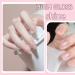 Glitter Nail Polish Pink Sparkle Nail Varnish Pink Nail Varnish Quick Drying & Long Lasting Pink Shimmer Nail Polish Healthy Breathable Shiny Pink Nail Polish for Women Teens - Buy Online on GoSupps.com