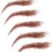 TOVINANNA 10 Sheets Eyebrow Stickers Simulation Eyebrow Fake Eyebrows Eyebrow Sticker for Eyebrows Waterproof 1 count (Pack of 1) Brownx2pcs - Buy Online on GoSupps.com