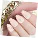 Gogogmee 1 Set Nail Patch Fake Nails with Glue French Decor Nails Decoration Nail Embellishments False Nails with Glue Nail Decals Nail Salon Supplies Sticker Plastic Full Coverage X4 Pink - Buy Online on GoSupps.com