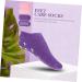 DOITOOL 4 Pairs Gel Socks Moisturizing Heel Sleeves Spa Use Socks Lotion Socks Heel Socks for Dry Cracked Feet Spa Sock Features Socks for Women Cotton Yarn Women's Essential - Buy Online on GoSupps.com