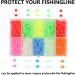 XuuHaa 1000PCS Assorted 5mm Glow Fishing Beads Set - Luminous Bait Eggs & Tackle in 10 Colors - Buy Online on GoSupps.com
