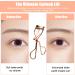 Lash Curler Stainless Steel Eye Lashes Curlers Curl Lash Curler Electroplated Eyelash Curler Fashion Eyelash Curler Makeup Accessory for Women and Girls - Rose Gold - Buy Online on GoSupps.com