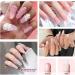 Acrylic Nail Kit - Acrylic Powder Set with Pink White Clear Colors Acrylic Powder and Acrylic Liquid with Acrylic Nail Brush Nail Acrylic Powder Set for Nails Extension Kit Nail Art Pink White Clear 3 Colors - Buy Online on GoSupps.com