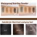 Instant Hairline Shadow Powder - Quick Cover Grey Hair Root Concealer for Hair Regrowth - Windproof & Sweatproof Hair Touch-Up - Long Lasting with Mirror & Puff (Grey) - Buy Online on GoSupps.com