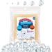 SooperBeads 20,000 Vase Filler Beads Gems Water Growing Crystal Clear Translucent Gel Pearls For Vases, Wedding Centerpiece, Floral Decoration, Plants, Kids Sensory Play Water table activities (Clear)
