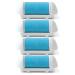 Callus Remover Replacement Rollers by ToiletTree Products. 4 Pack (4 Pack) 4 Count (Pack of 1)