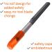 Slice 10548 Craft Knife  Finger-Friendly Edge  Safer Choice  Never Rusts  Lasts 11x Longer Than Steel  Precision Cutting (1 Pack) 1 Knife Removable Safety Cap - Buy Online on GoSupps.com