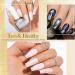 Born Pretty Stamping Polish Set - Gold & Silver Nail Art Varnish (2 Bottles) - Buy Online on GoSupps.com