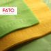 Fato Disposable Paper Napkins - 100 Pack Apple Green 24x24cm 4-Fold 2-Layer Eco-Friendly & FSC Certified for Aperitifs & Cocktails - Buy Online on GoSupps.com