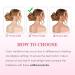 Premium Ash Blonde to White Blonde Synthetic Hair Extensions - Tess Hair Part with Rubber Band (55g) for Large Buns - Perfect Hair Tie for Women & Girls - Buy Online on GoSupps.com