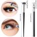 Fan Mascara Brushes 3 Pieces Eyelash Brush Lash Wand for Lashes Eyebrow Brush for Eye Brow Application Prevent Clumping Easy-to-Use Cosmetic Brushes Tool Eye Shadow Brush - Buy Online on GoSupps.com
