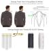 GELMAY Shoulder Pads for Women Men Clothing - 8 Pair Sponge Gel Push-Up Pads with Silicone Cover & Velcro Self-Threading Needle - Buy Online on GoSupps.com