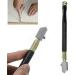 Professional Glass Cutter - Upgraded Diamond Tipped Tool with Carbide Tungsten Alloy Handle for 3-10mm Glass - Oil Lubricated Cutting Tool for Mirror Tiles - Buy Online on GoSupps.com