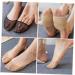 Healeved 20 Pairs Half Socks Outdoor Forefoot Pad Toe Socks Reusable Washable Metatarsal Pads Outdoor Metatarsal Pads Toe Covers for Women Silicone Feminine Products Seamless Women's - Buy Online on GoSupps.com
