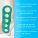 Doctor Designed Silicone Gel Toe Separators for Men and Women - Flexible Toe Spacers for Health - Easy to Clean Toe Separator for Toe Straightening/Correction - Buy Online on GoSupps.com