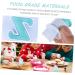 Zerodeko 36pcs Alphanumeric Fondant Letter Stamp Alphabet Stamp Mold Embossing Stamp Biscuit Mould Cake Embosser Soap Molds Silicone Candy Mold 3D Gummies Plastic Accessories Household - Buy Online on GoSupps.com