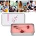 Elegant Solid Perfume Portable Peach Blossom White Tea Scented Solid Balm 12g Safe Travel Friendly for Women on the Go - Buy Online on GoSupps.com