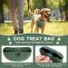 Silicone Dog Treat Pouch for Training & Walking | Portable Magnetic Closure & Waist Clip | Durable & Green with Carabiner - Buy Online on GoSupps.com
