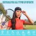 Gekvo 7cm Black Unisex Headband for Women - Stretchy Headband for Workout, Yoga & Running - Sweat-Wicking & Breathable Hair Band - Buy Online on GoSupps.com