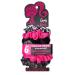 Goody x Barbie Girls Ouchless Hair Scrunchie - 6 Count Assorted - Help Keep Hair In Place - Hair Accessories