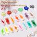 Lavender Violets 25 Pcs Gel Nail Polish Mousse pudding Colours Foundation Blooming Gel Base Coat Glossy n Matte Top Coat Dotting Drawing Nail Brush Manicure Soak Off UV LED Varnish C407 #25 Mousse pudding - Buy Online on GoSupps.com