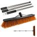 Floor Scrubbing Brush | Portable Scrubber for Floor Scrubbing Portable Floor Scrub Brush Grout Brush Outdoor Sweeping Brush for Warehouses Garages Balconies Decks Swimming Pools Dtt 50cm
