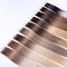 Chaarmant Real Hair Ombre Tape-In Extensions | 50cm Light Brown/Platinum Blonde | Hair Thickening Solutions - Buy Online on GoSupps.com